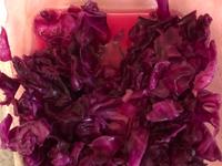 醃紫色高麗菜
