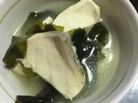 海帶芽豆腐海魚味噌湯🐟