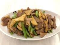 【輕食上菜】❷白靈菇炒肉片四季豆