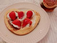 健康美味之草莓鮮奶油鬆餅