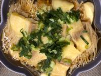 蒸鯛魚豆腐+金針菇