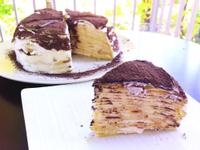 [法式甜點]千層岩燒蛋糕 Crepe Cake 