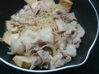 五花油豆腐煲蒟蒻麵 (低醣)