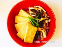 低卡蒟蒻麵菇菇豆腐