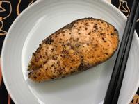 お弁当-191021-煎蒸鮭魚