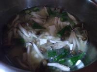 秋葵豆腐味噌湯
