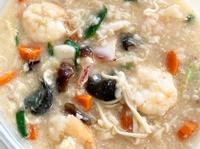 海鮮粥 seafood porridge