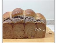 [Witi✿Kitchen](麵包機-麵包)紫米紅豆山峰土司