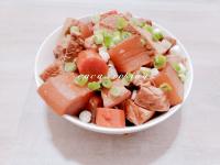 紅白蘿蔔香滷豆腐五花肉(電子壓力鍋)