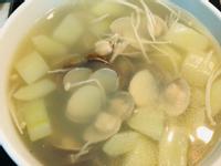 金針菇大黃瓜蛤蠣湯/自然鮮嫩雞風味調味料