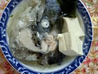 味噌鮭魚海帶豆腐冬粉湯