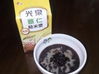 電鍋紫米紅豆+薏仁糙米漿