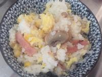 蘑菇蛋粟米炒飯