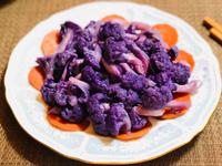 清炒紫花椰菜