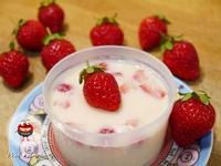 宛の烘培好”食“光 ✿ 噗啾草莓牛奶煉乳布丁