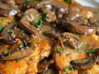 義大利風味～馬莎拉蘑菇雞肉