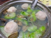 絲瓜蛤蜊丸子湯