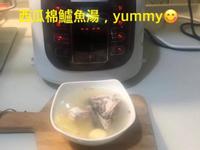 西瓜棉鱸魚片湯（台南人的口味😋）