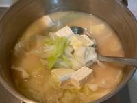 高麗菜豆腐味增湯