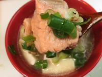鮭魚豆腐湯