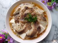 香蒸鯛魚豆腐〞簡易電鍋低醣菜