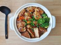 醬燒白菜雞翅豆腐煲 (中華鹽滷油豆腐)