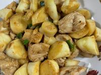 皎白筍燴雞胸肉