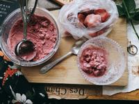 「奶昔&雪葩」冷凍草莓的2種吃法
