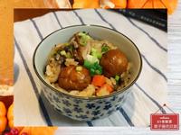 電鍋料理｜🌰 栗子雞肉炊飯