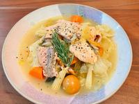 鮭魚蔬菜湯