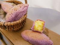 好簡單「紫薯地瓜餅乾」熱呼呼的好好吃♡