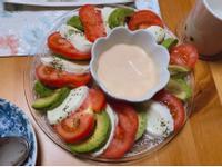 減肥營養沙拉🥗日式牛油果起司番茄沙拉