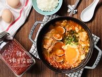 韓式嫩豆腐鍋-手繪食譜