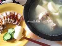 一鍋2菜料理-竹筍湯+蒜泥白肉