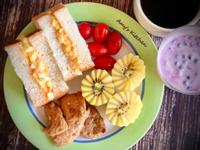 早午餐-優格蛋沙拉 / 藍莓優格
