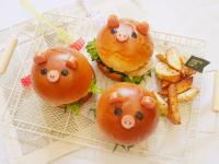 三隻小豬「松露舞菇起士漢堡」可愛高級味！