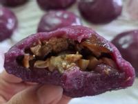 紫地瓜筍肉Q包