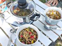 車日子 | 露營食食：甜椒絞肉雞豆飯