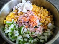 涼拌 蔬菜鮪魚拼盤