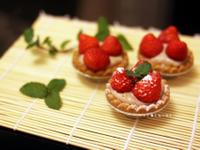 手工果醬系列♫鮮草莓塔❤快速草莓卡士達醬