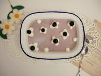 零技巧「藍莓奶凍」冰涼的濃郁奶香！！