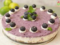 【雙色藍莓生起司蛋糕】讓人吃上癮的美味！