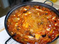 素食韓式辛奇嫩豆腐鍋