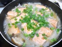 鮭魚白蘿蔔湯