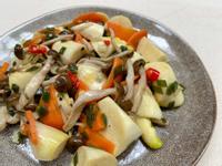 三芝茭白筍炒鮮菇