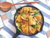 咖哩鐵板豆腐-蔬食