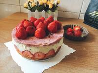草莓芙蓮蛋糕