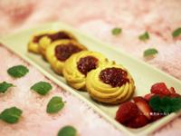 手工果醬系列♫草莓果醬奶酥餅乾❤