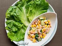 玉米黃瓜鮪魚包菜
