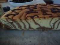 斑馬紋蛋糕（巧克力口味）